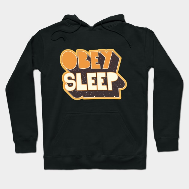 Obey - Shirt Design. Typography art. Hoodie by Boogosh